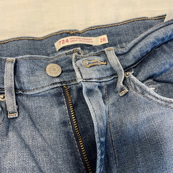 Levi’s High Rise Straight, size 28 - Picture 3 of 7
